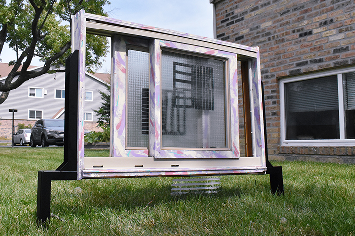 Rebecca Griffith, Hello Neighbor: Purple Windows, 2025